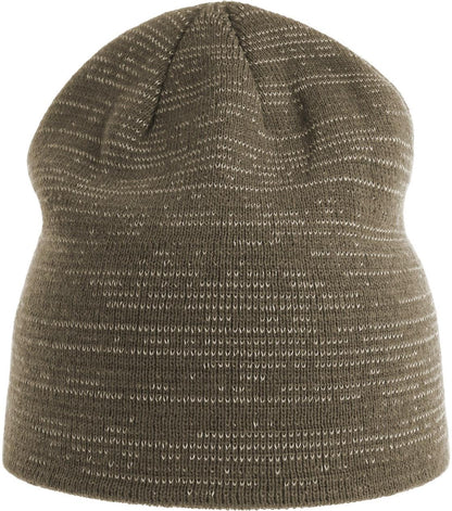 ACSHIB - Atlantis Shine Recycled Short Beanie With Reflex Thread