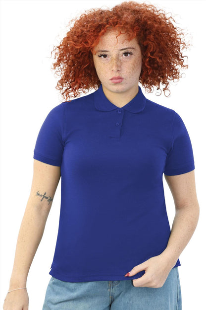 AA12L - AA Diva Ringspun 240 Classic Fit Polo Ladies