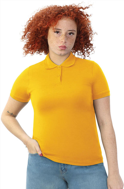 Absolute Apparel AA13 AA# Elegant 240 Classic Fit Polo Ladies wholesale blank polycotton polo shirt