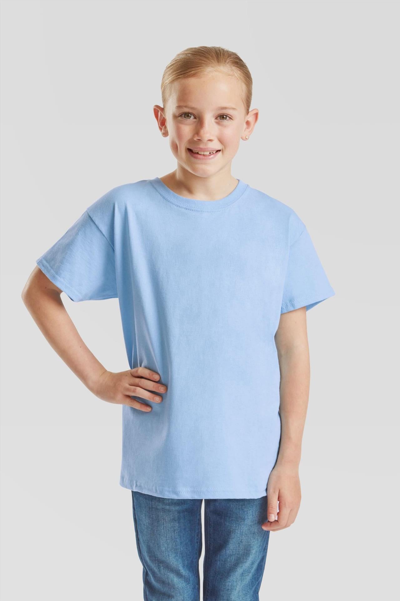 F61033 - FotL Valueweight Open End 165 Regular Fit Tee Kids
