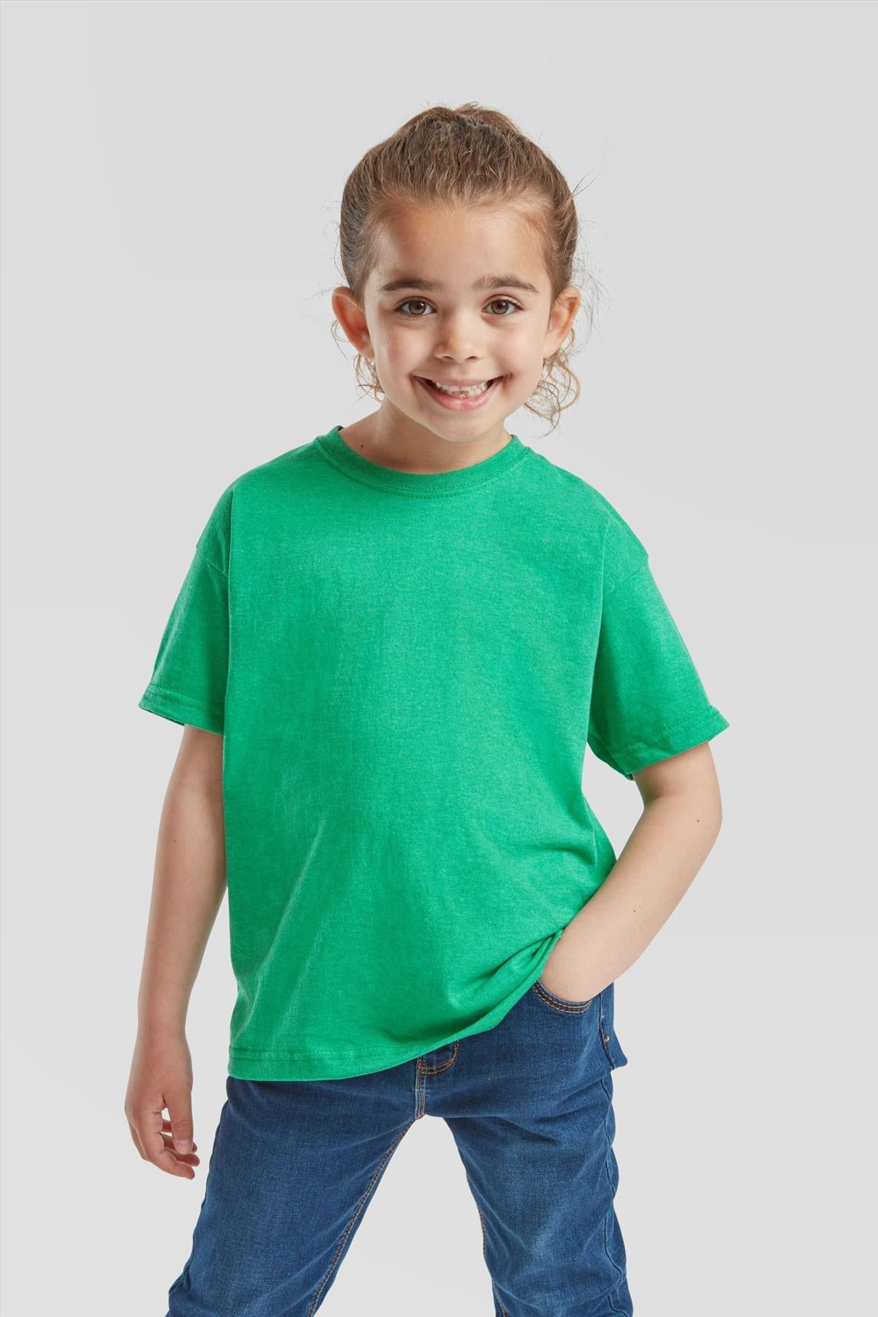 F61033 - FotL Valueweight Open End 165 Regular Fit Tee Kids