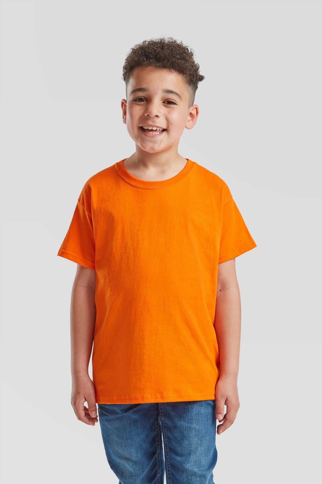 F61033 - FotL Valueweight Open End 165 Regular Fit Tee Kids