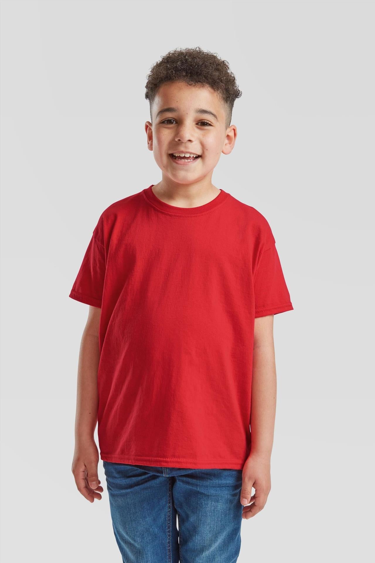 F61033 - FotL Valueweight Open End 165 Regular Fit Tee Kids