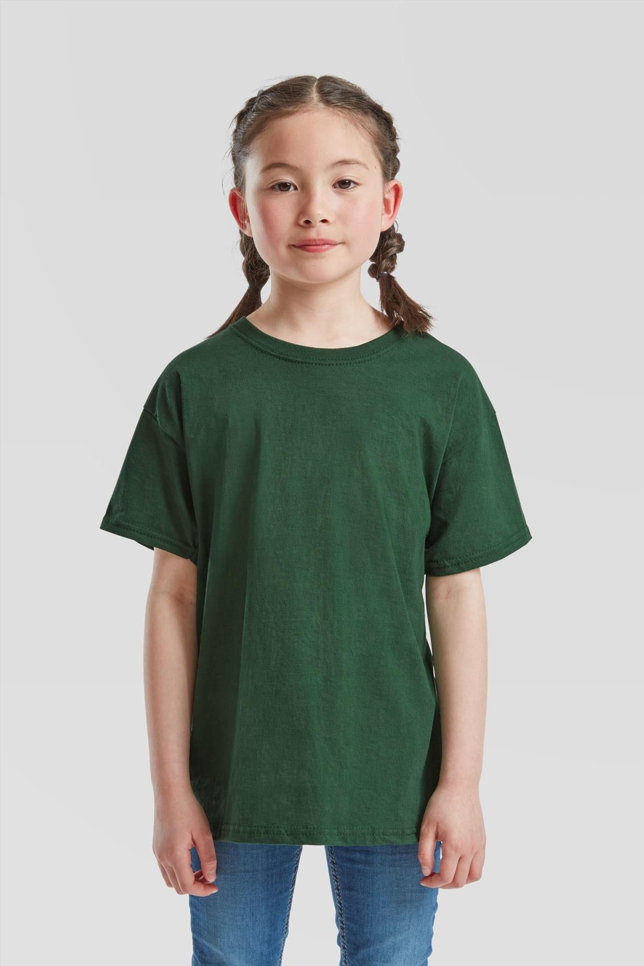 F61033 - FotL Valueweight Open End 165 Regular Fit Tee Kids