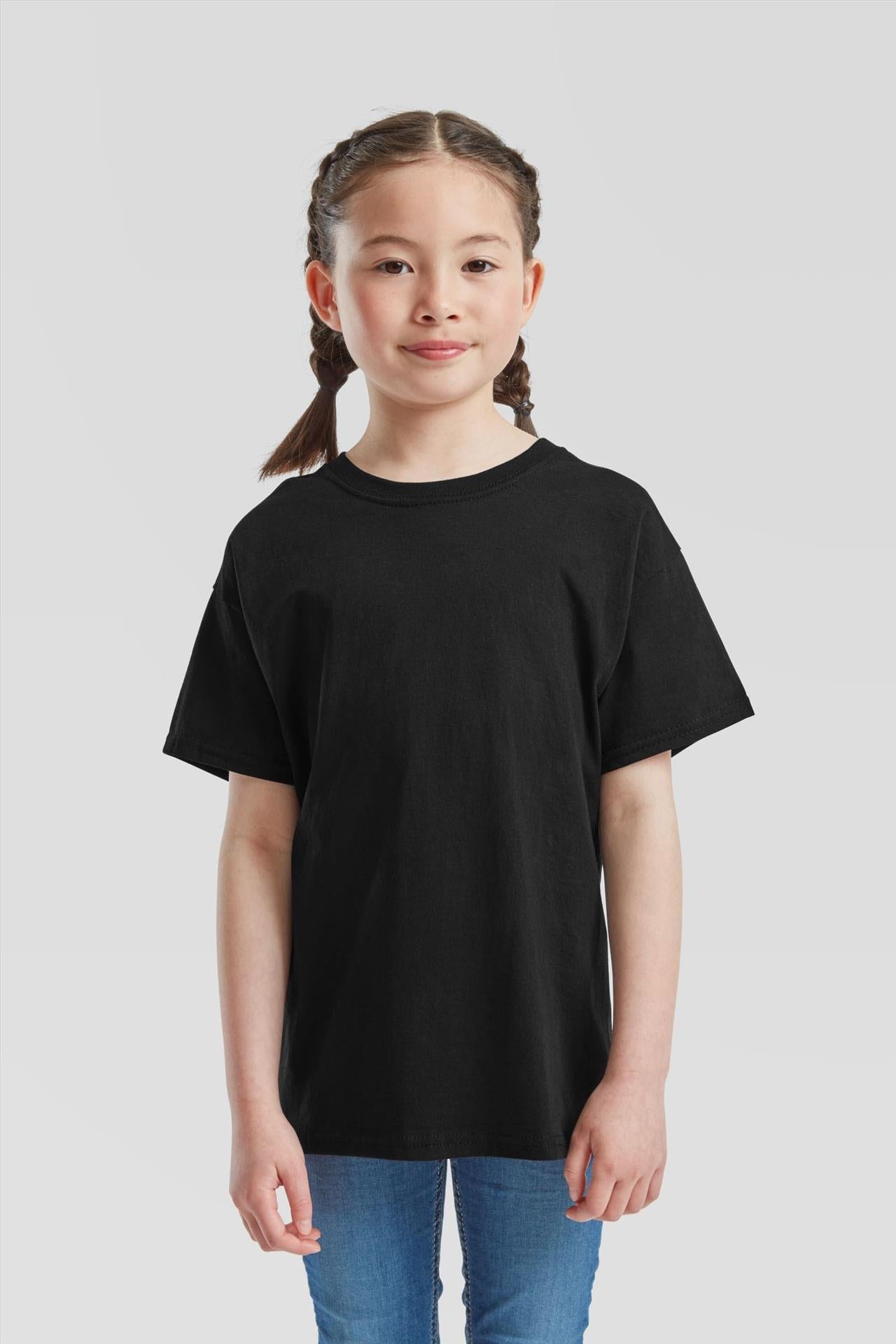 F61033 - FotL Valueweight Open End 165 Regular Fit Tee Kids