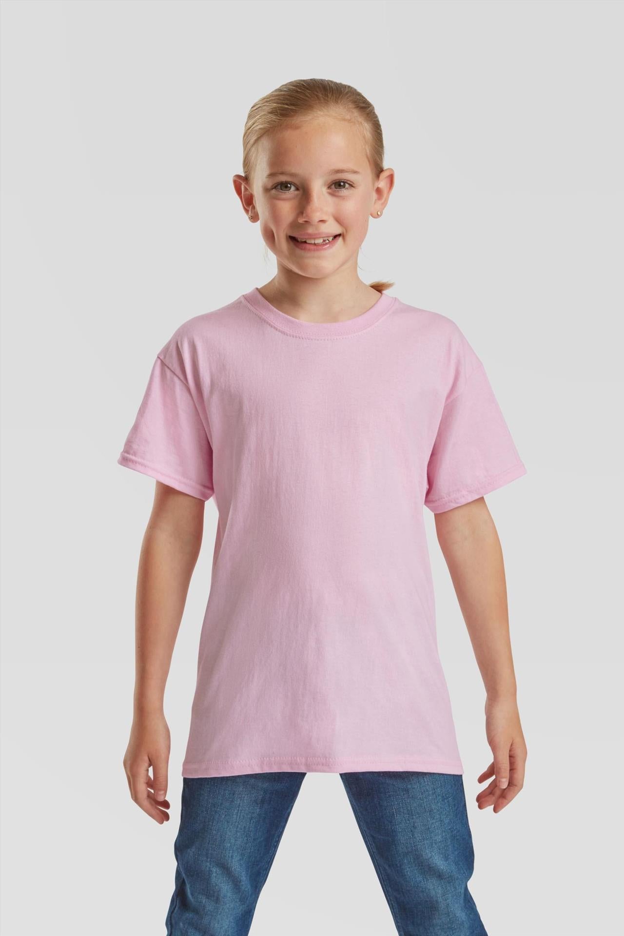 F61033 - FotL Valueweight Open End 165 Regular Fit Tee Kids
