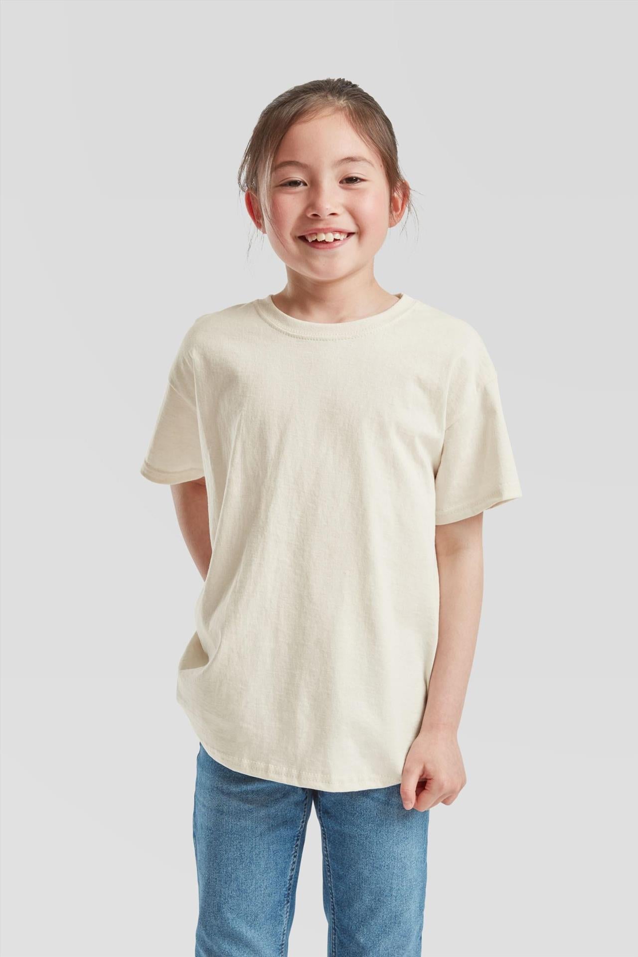 F61033 - FotL Valueweight Open End 165 Regular Fit Tee Kids