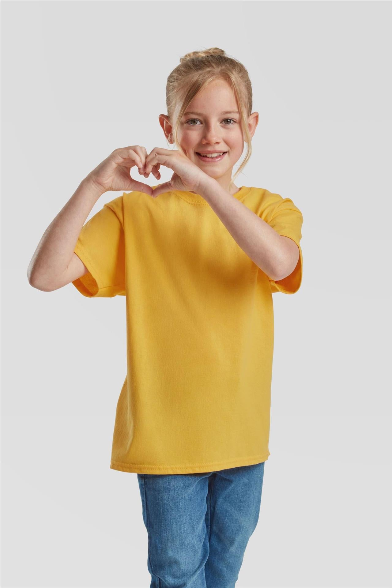 F61033 - FotL Valueweight Open End 165 Regular Fit Tee Kids