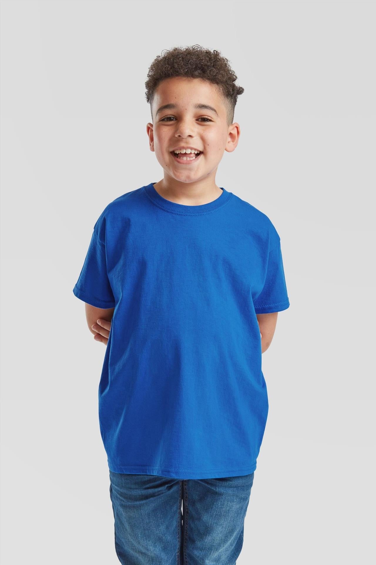 F61033 - FotL Valueweight Open End 165 Regular Fit Tee Kids