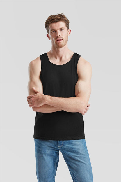 F61098 - FotL Valueweight Open End 165 Regular Fit Vest Adult