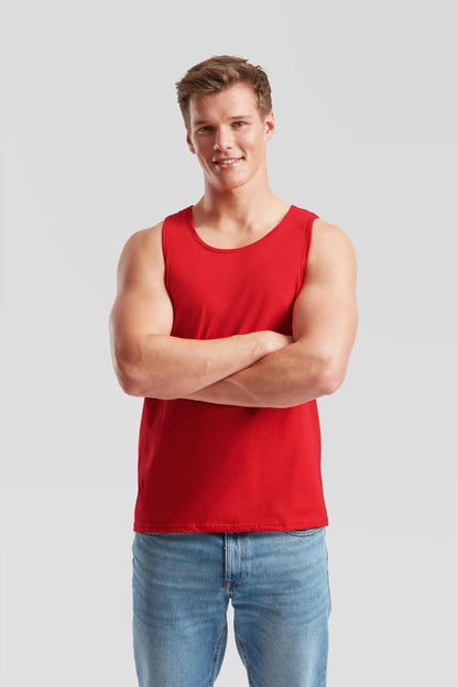 F61098 - FotL Valueweight Open End 165 Regular Fit Vest Adult