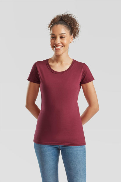 F61424 - FotL Iconic Premium Combed 195 Regular Fit Tee Ladies