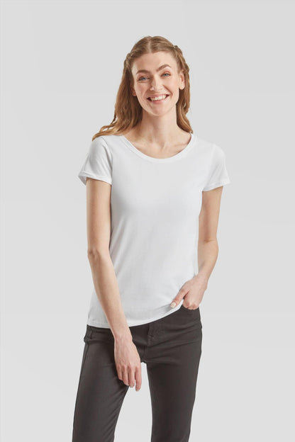 F61424 - FotL Iconic Premium Combed 195 Regular Fit Tee Ladies