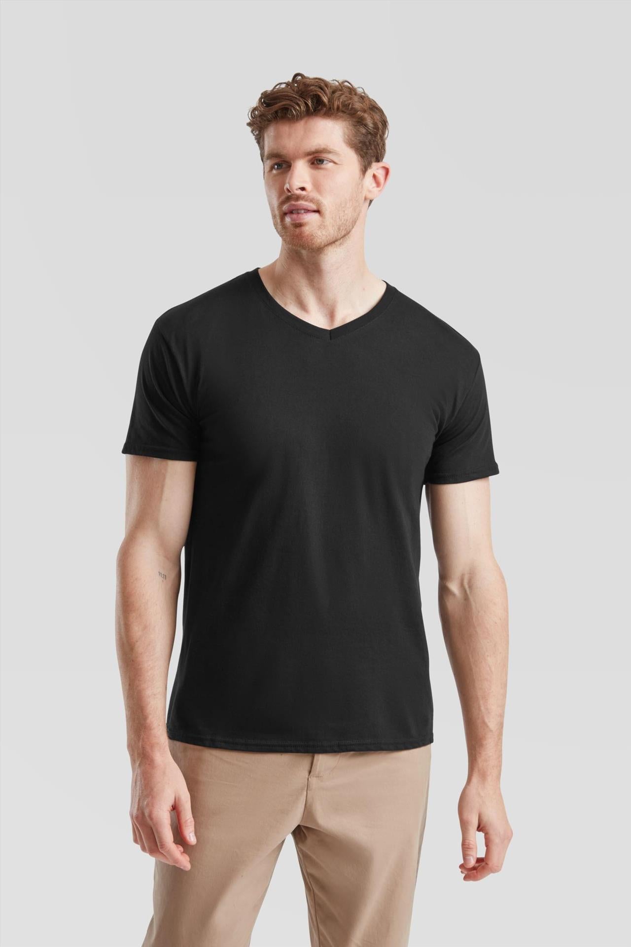 F61442 - FotL Iconic Combed 150 Regular Fit V Neck Tee Adult