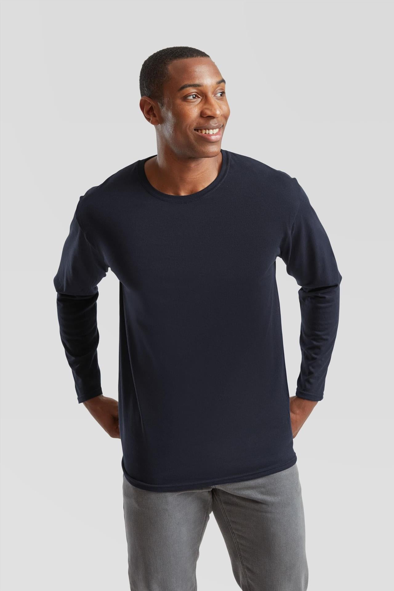 F61446 - FotL Iconic Combed 150 Regular Fit L/S Tee Adult