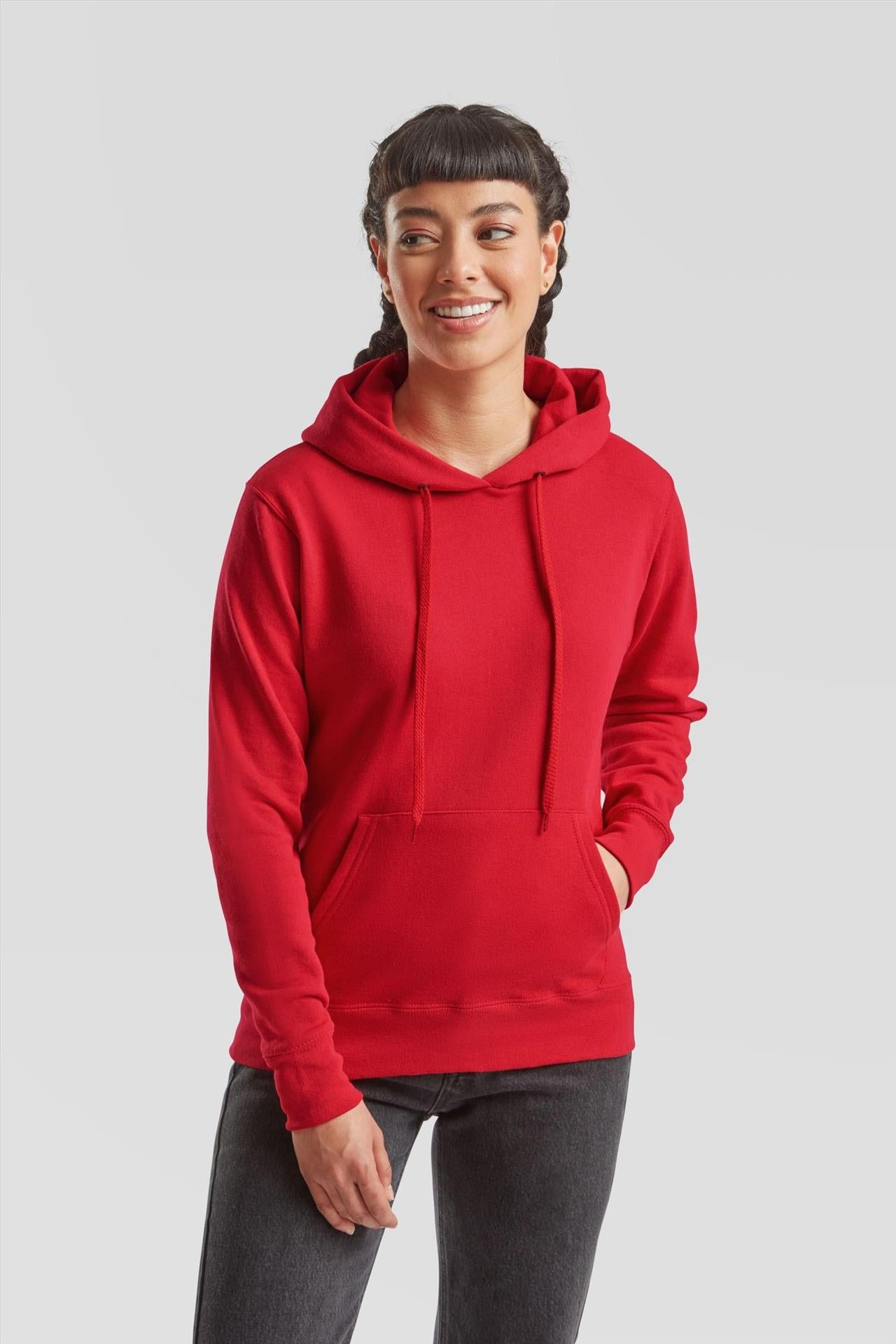 F62038 - FotL Classic Open End 280 Regular Fit Hood Ladies