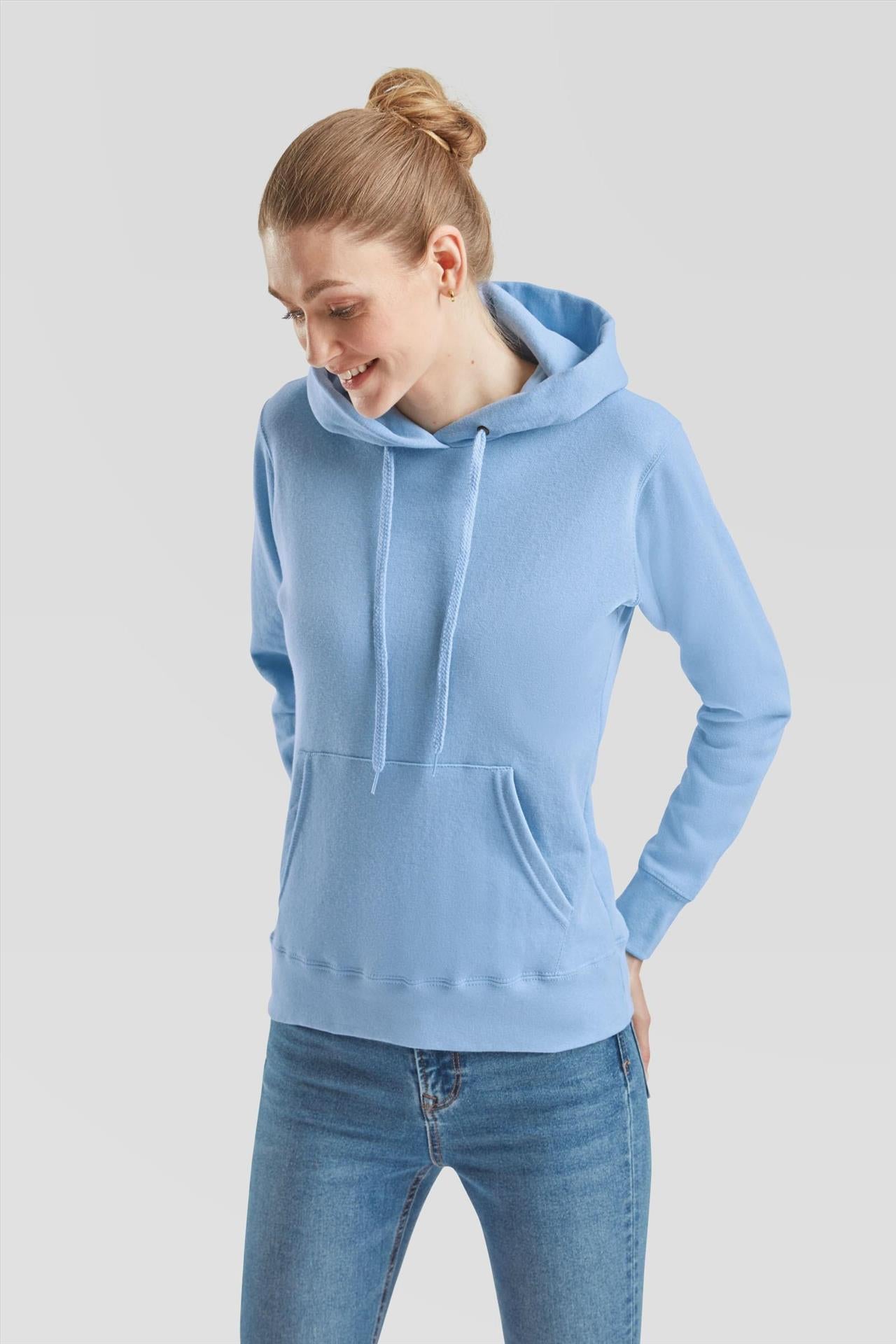 F62038 - FotL Classic Open End 280 Regular Fit Hood Ladies