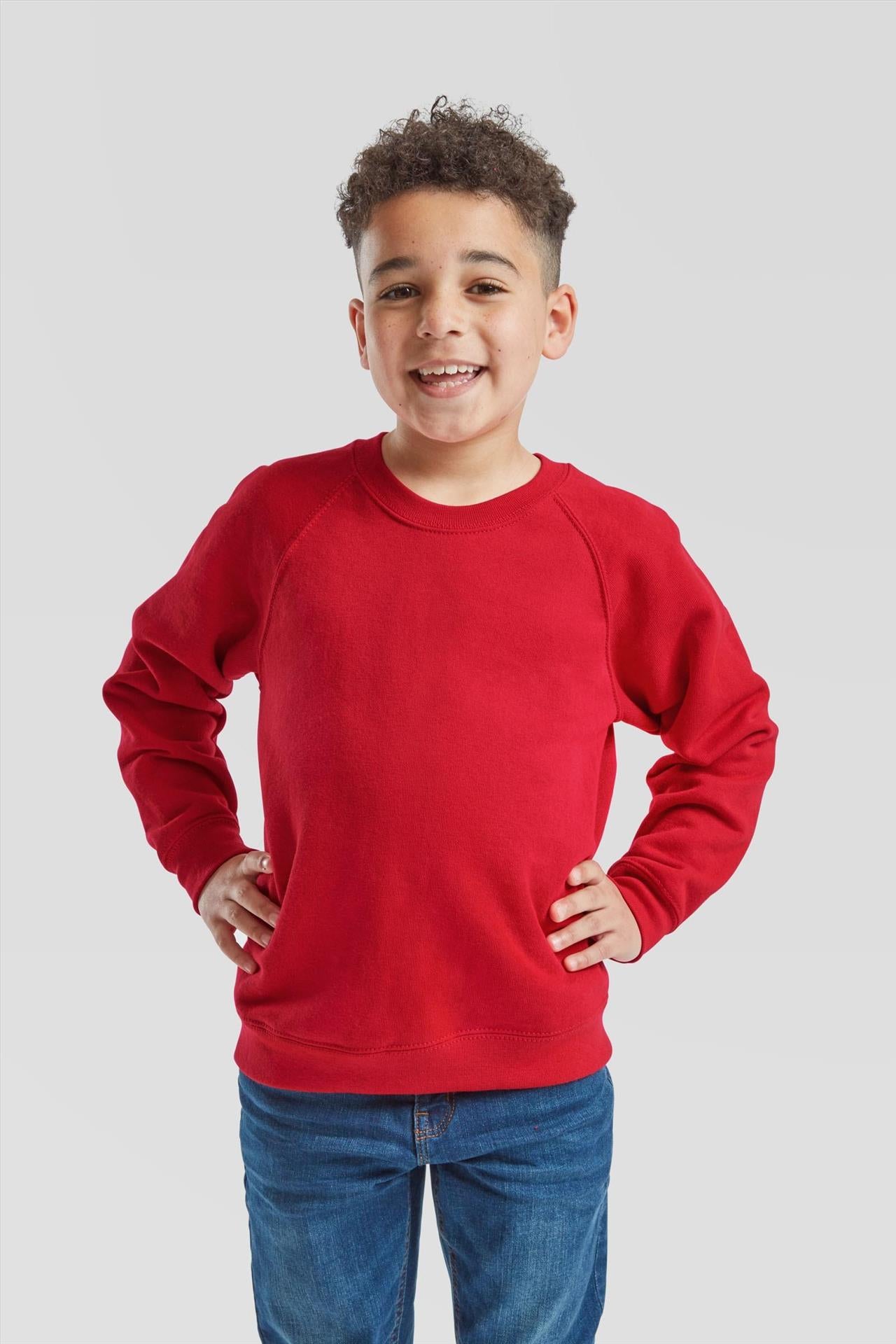 F62039 - FotL Classic Open End 280 Regular Fit Raglan Sweat Kids