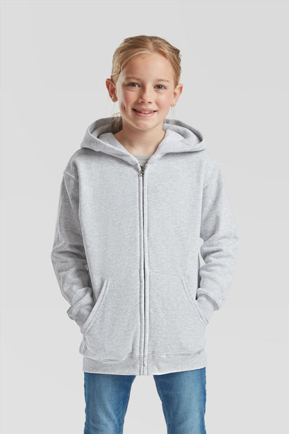 F62045 - FotL Classic Open End 280 Regular Fit Zip Hood Kids