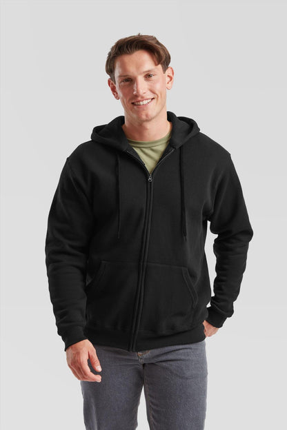 F62062 - FotL Classic Open End 280 Regular Fit Zip Hood Adult