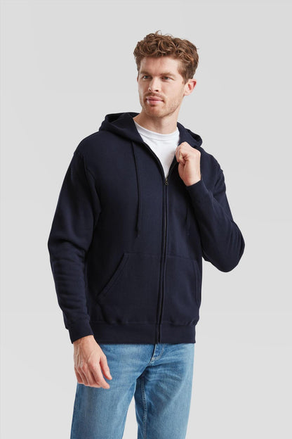F62062 - FotL Classic Open End 280 Regular Fit Zip Hood Adult