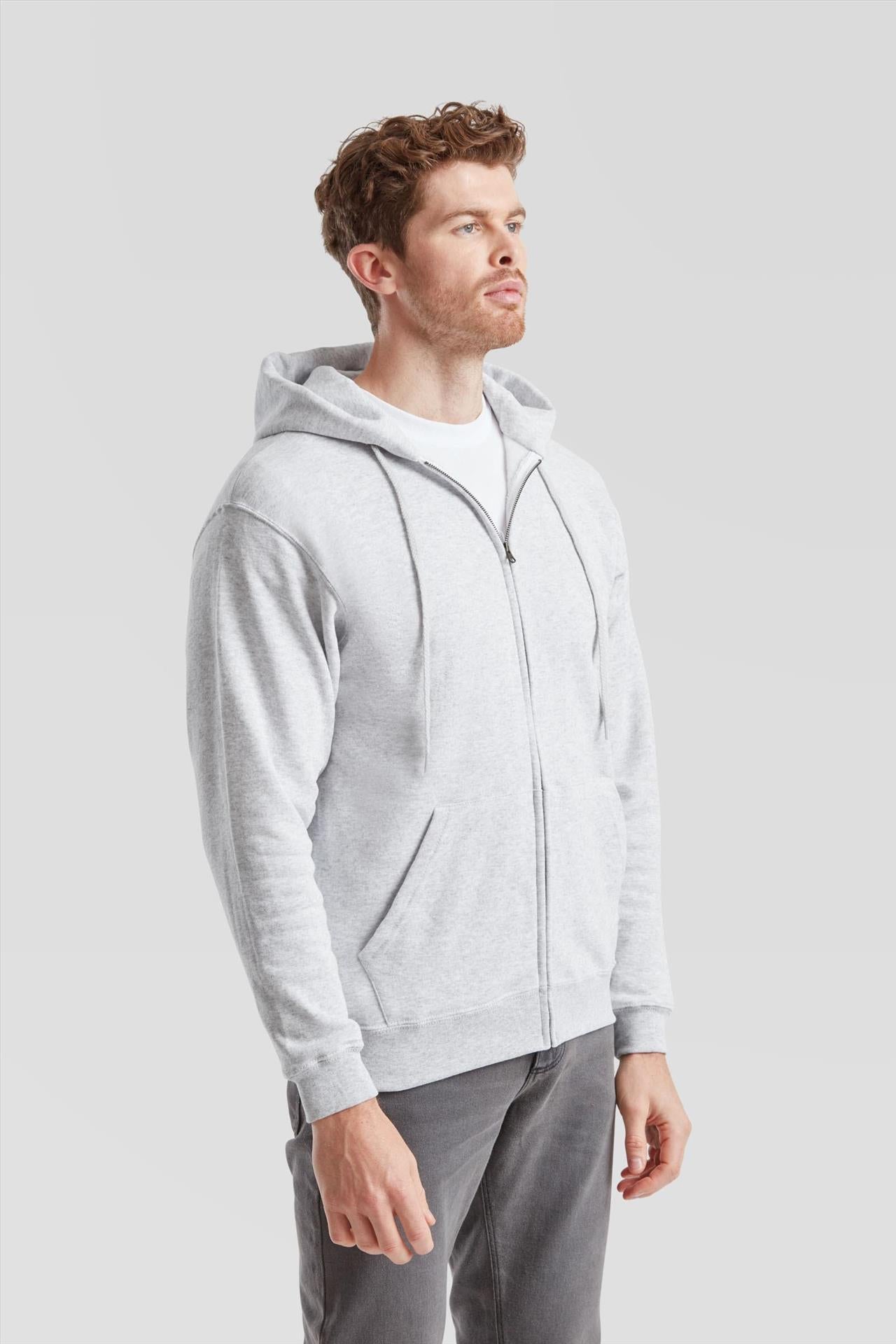 F62062 - FotL Classic Open End 280 Regular Fit Zip Hood Adult