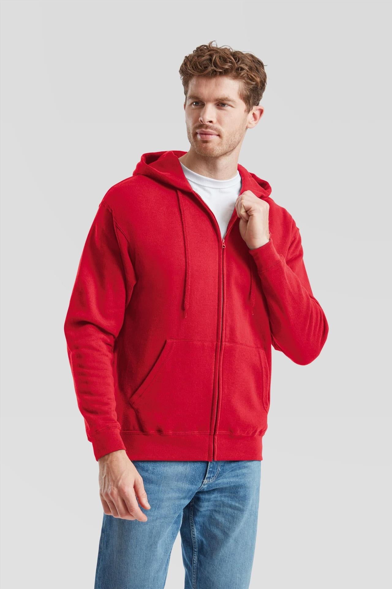 F62062 - FotL Classic Open End 280 Regular Fit Zip Hood Adult