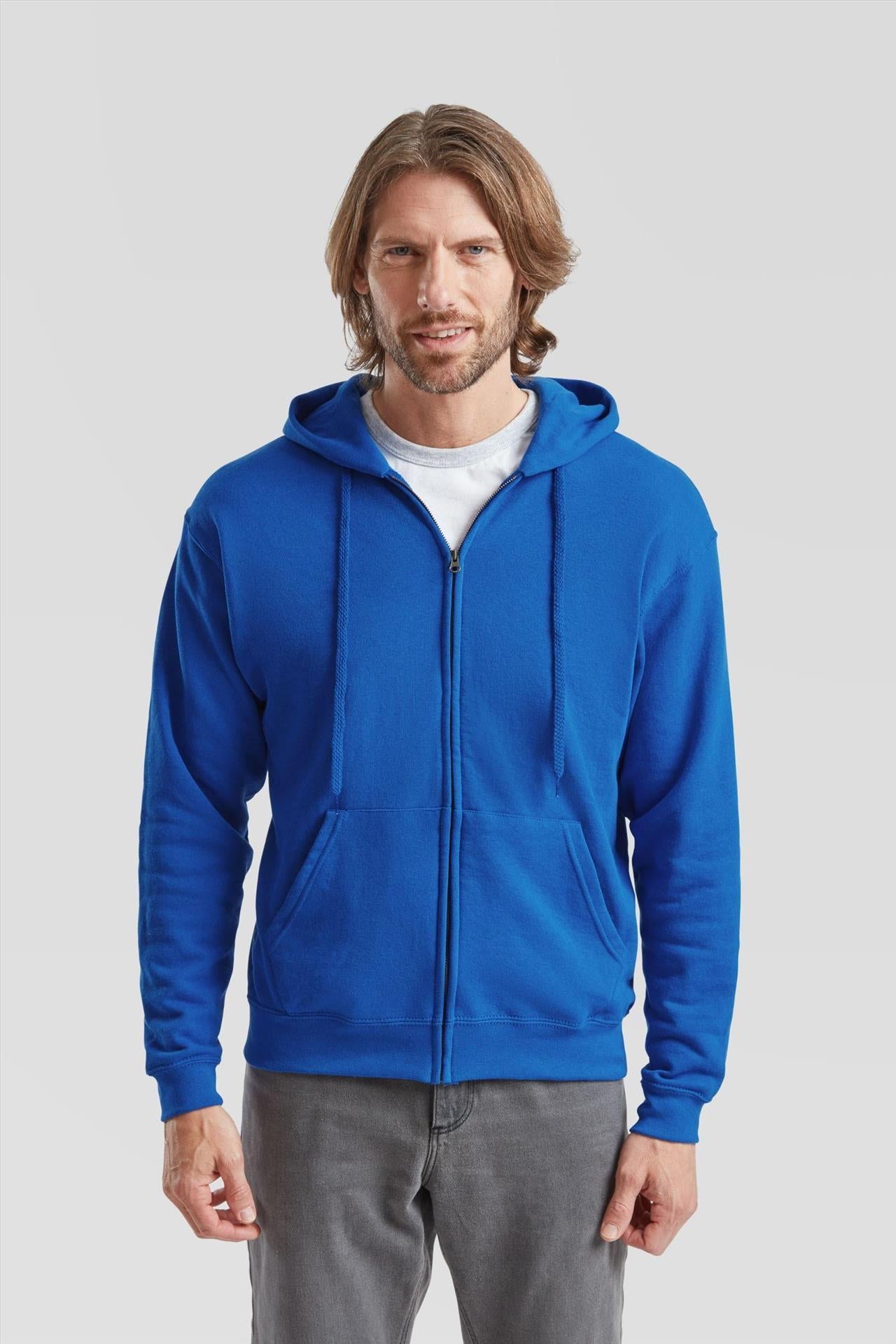 F62062 - FotL Classic Open End 280 Regular Fit Zip Hood Adult
