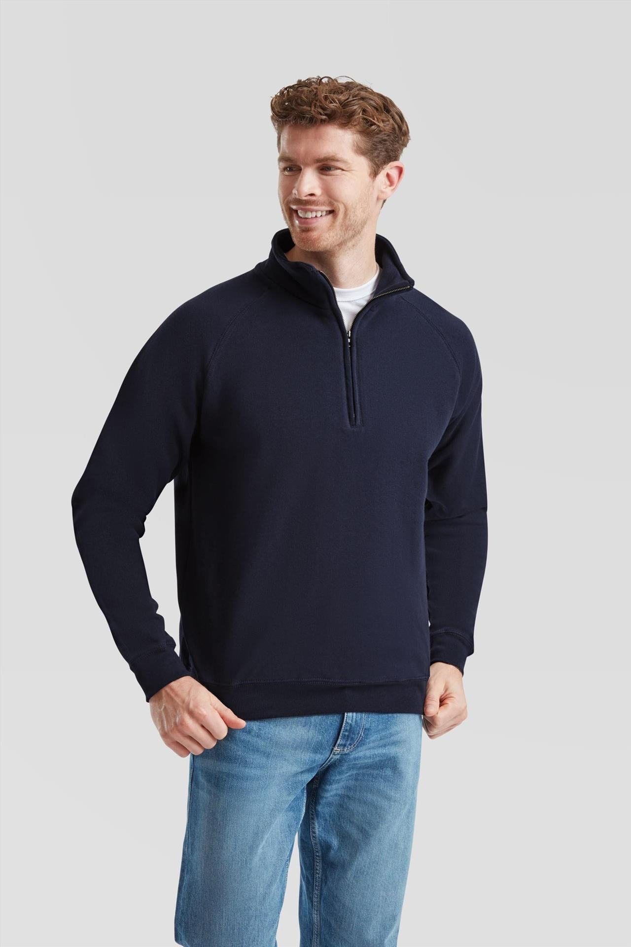 F62114 - FotL Classic Open End 280 Regular Fit Quarter Zip Sweat Adult