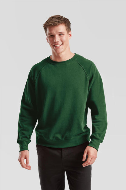 F62216 - FotL Classic Open End 280 Regular Fit Raglan Sweat Adult