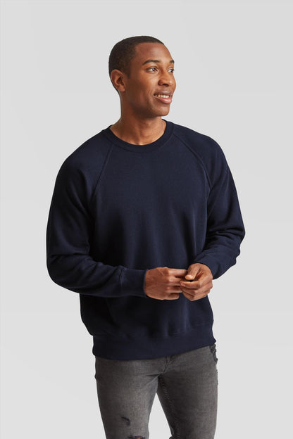 F62216 - FotL Classic Open End 280 Regular Fit Raglan Sweat Adult