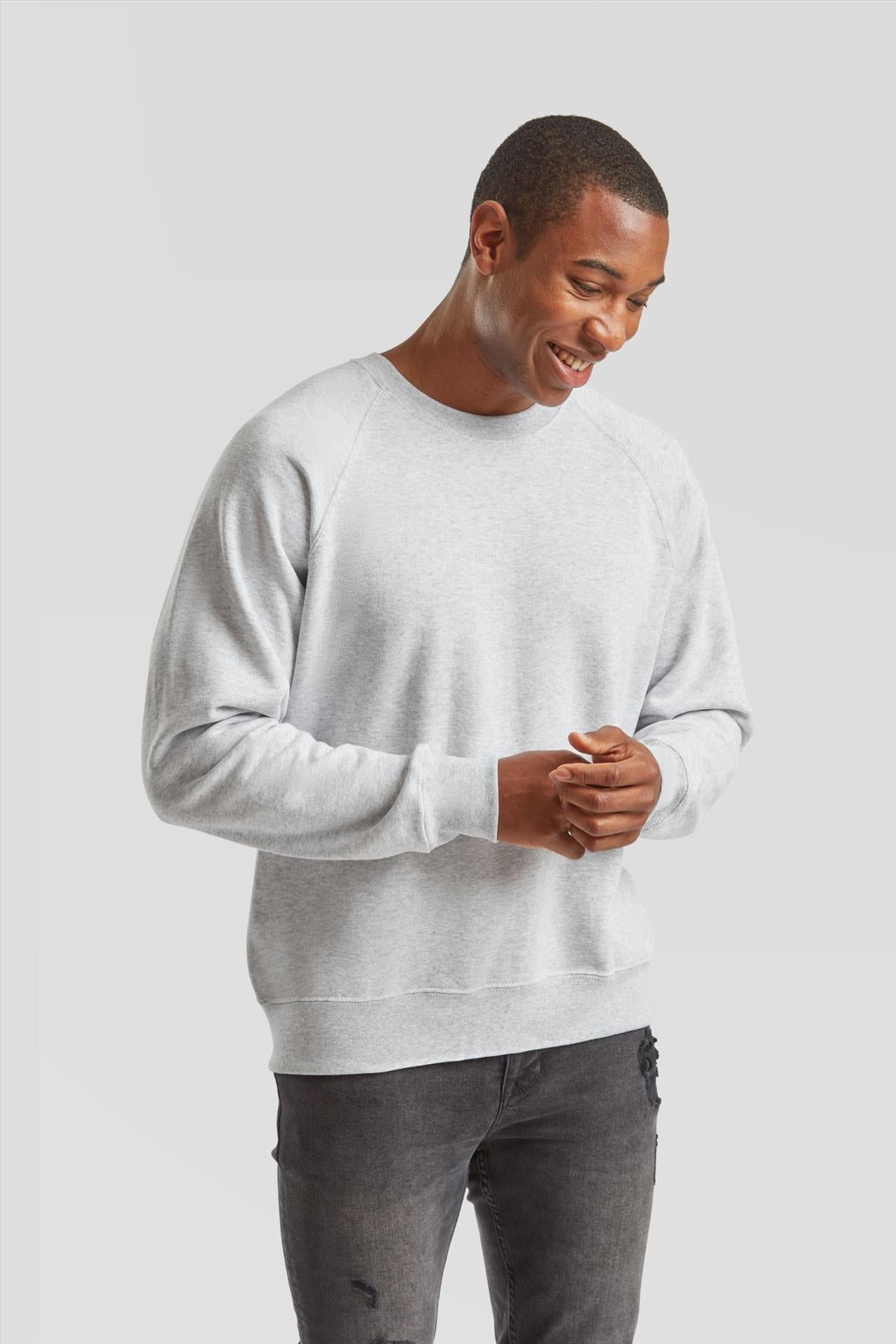 F62216 - FotL Classic Open End 280 Regular Fit Raglan Sweat Adult