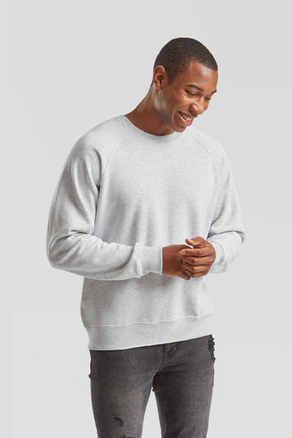 F62216 - FotL Classic Open End 280 Regular Fit Raglan Sweat Adult
