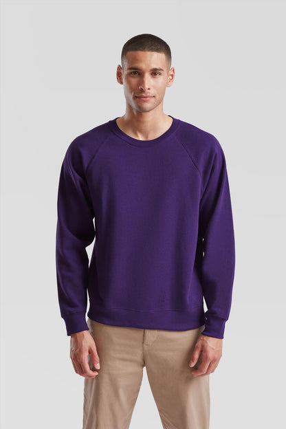 F62216 - FotL Classic Open End 280 Regular Fit Raglan Sweat Adult
