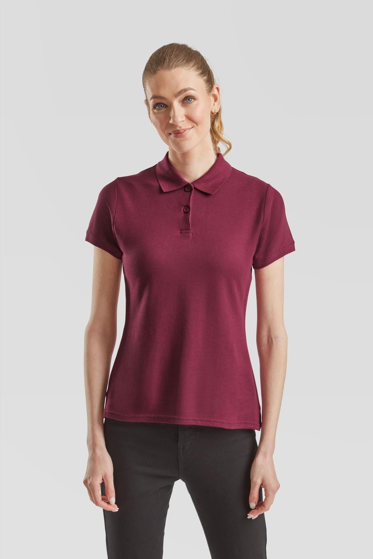 F63030 - FotL Premium Open End 180 Regular Fit Polo Ladies