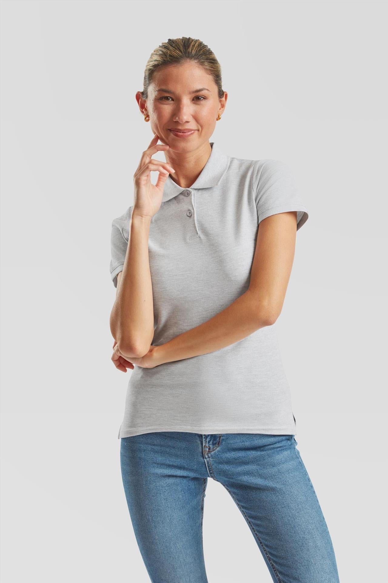 F63030 - FotL Premium Open End 180 Regular Fit Polo Ladies