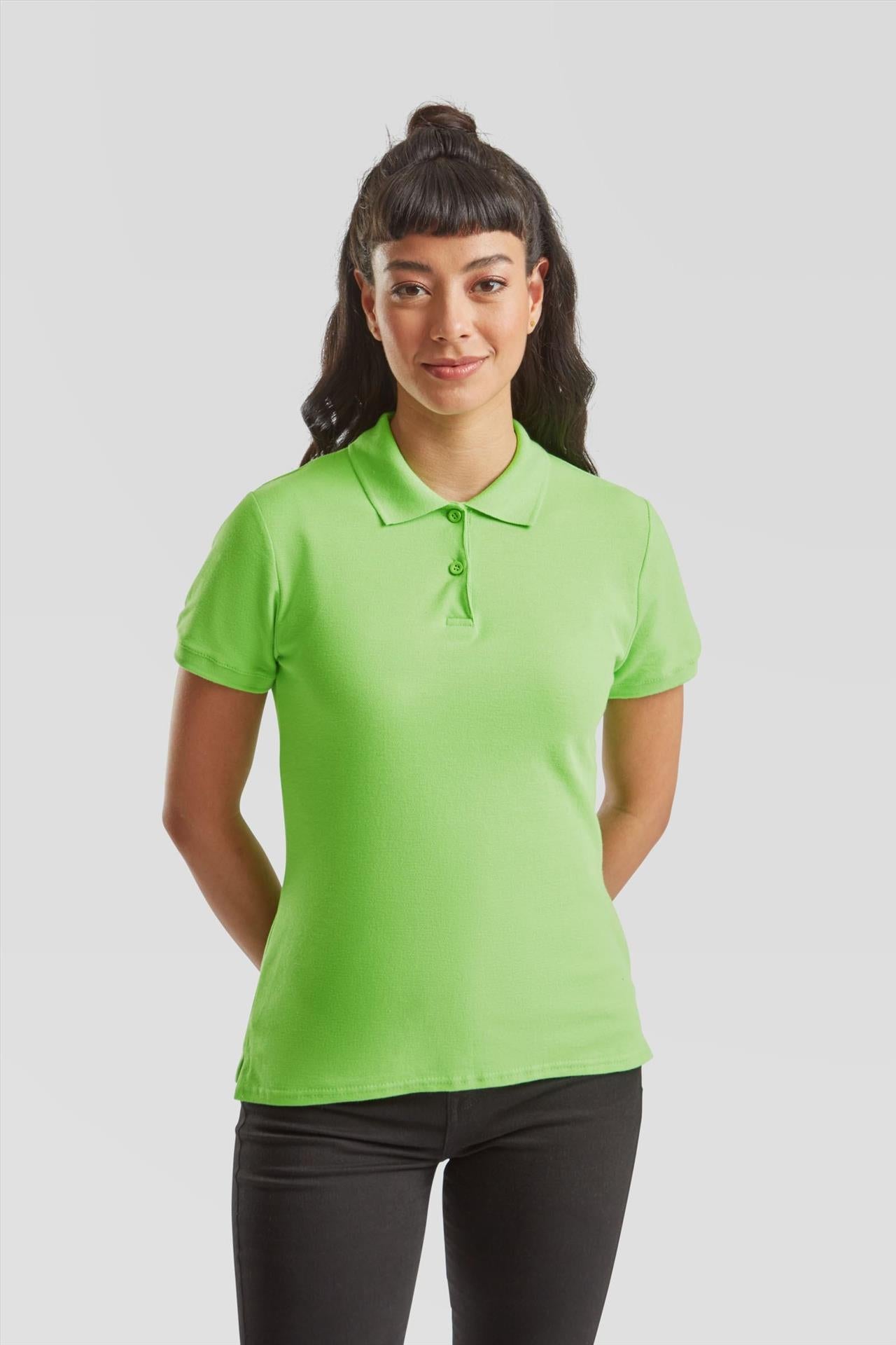 F63030 - FotL Premium Open End 180 Regular Fit Polo Ladies