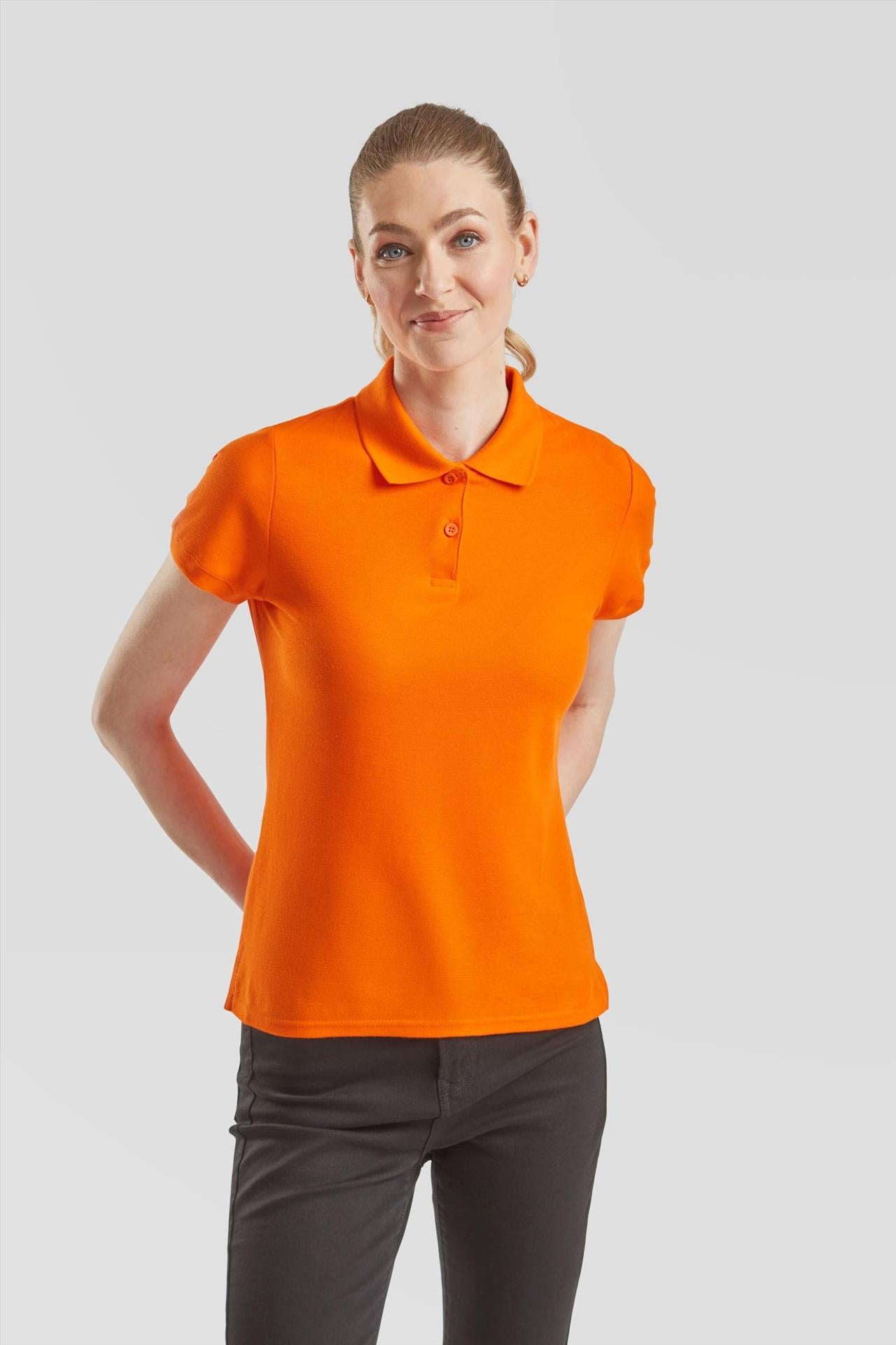 F63030 - FotL Premium Open End 180 Regular Fit Polo Ladies