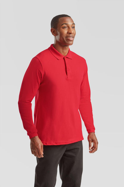 F63310 - FotL Premium Open End 180 Regular Fit L/S Polo Adult