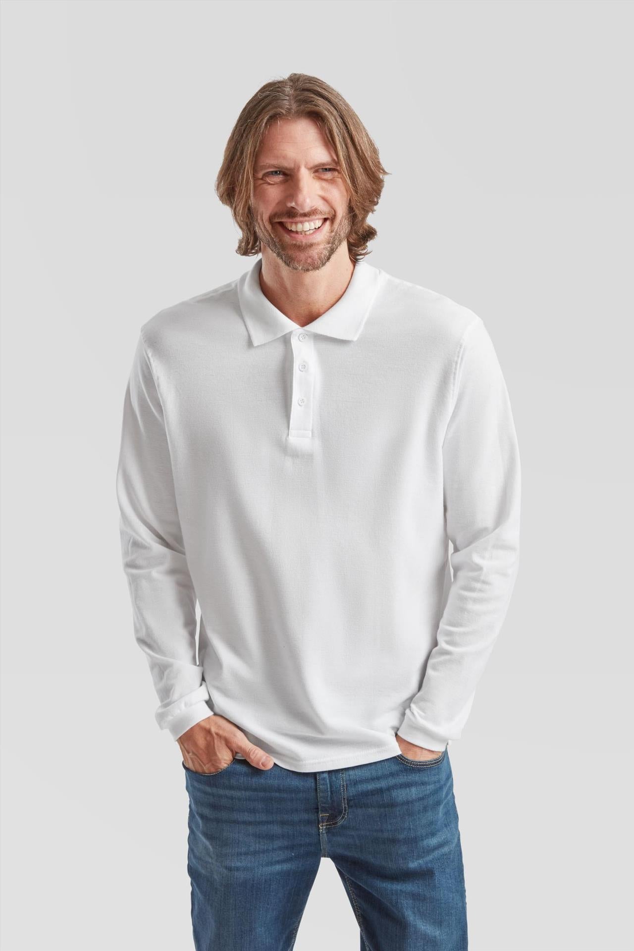 F63310 - FotL Premium Open End 180 Regular Fit L/S Polo Adult
