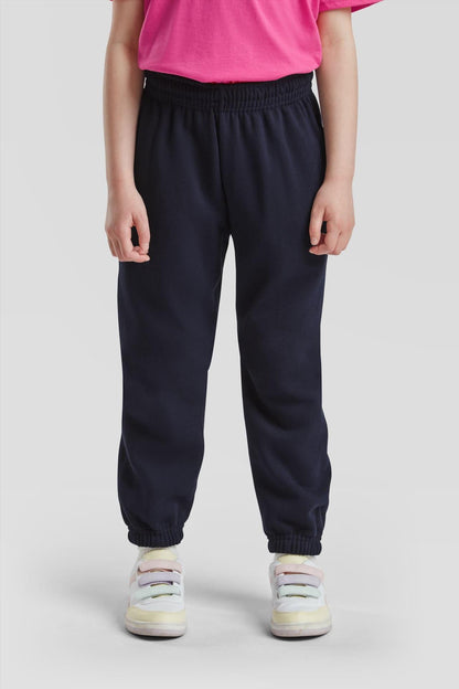Fruit Of The Loom F64051 Classic 280 Fit Elasticated Cuff Jogpant Kids wholesale blank sweat pant - view 3