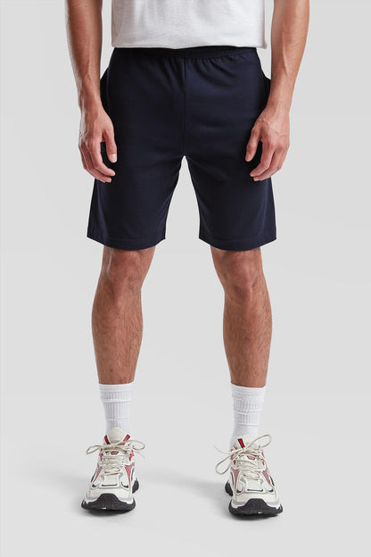 Fruit Of The Loom F64052 Iconic Premium Combed 195 Fit Jersey Shorts wholesale blank short - view 2