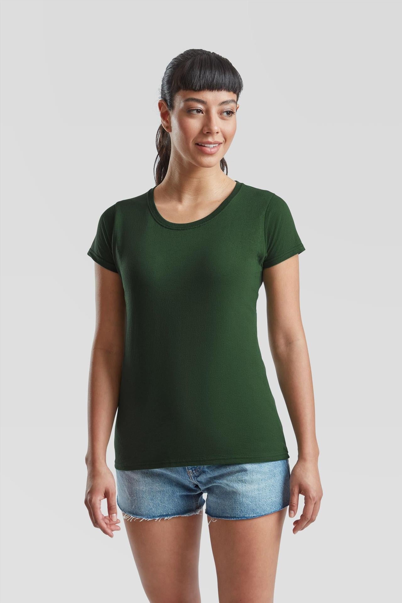 F61372 - FotL Valueweight Open End 165 Regular Fit Tee Ladies
