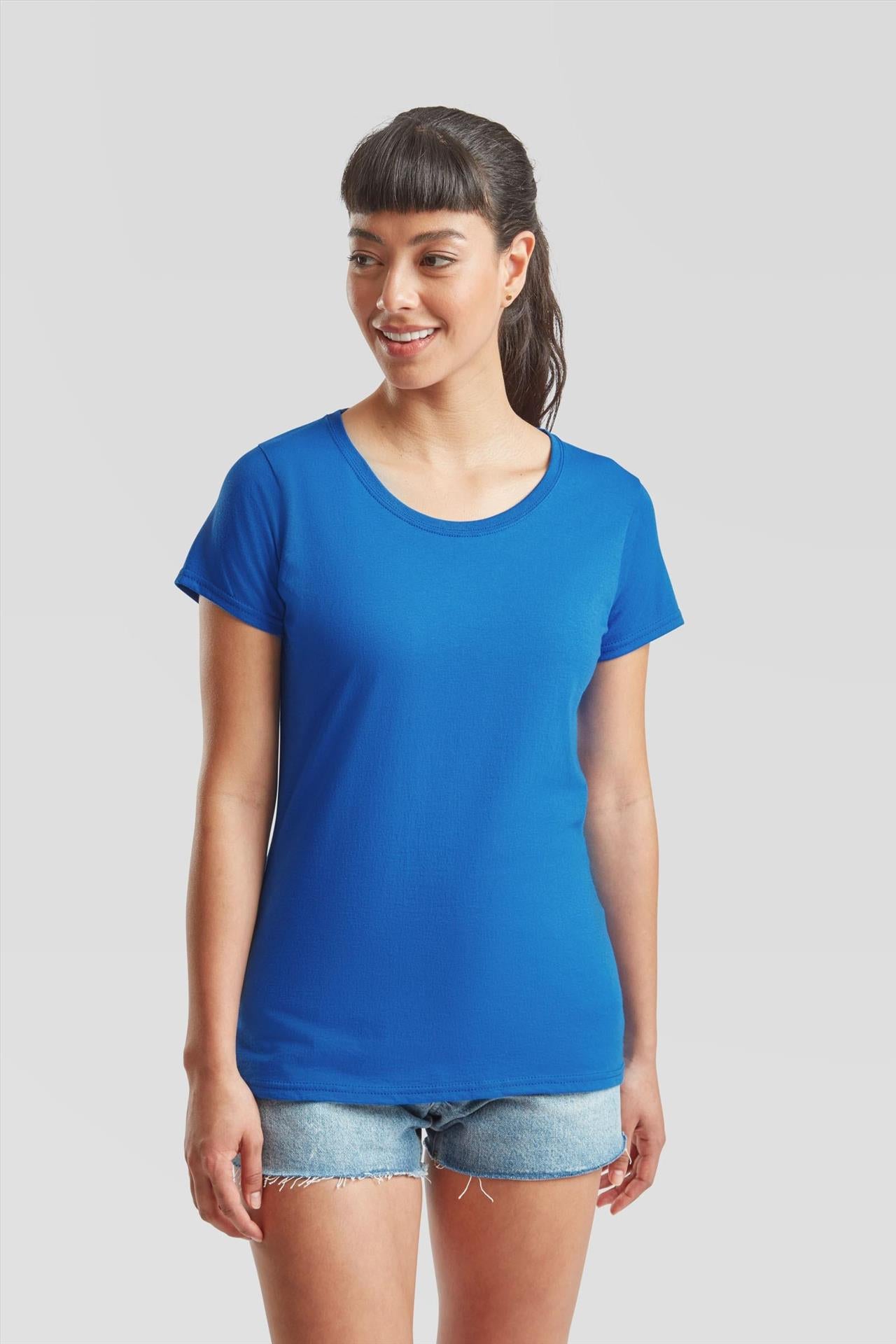 F61372 - FotL Valueweight Open End 165 Regular Fit Tee Ladies