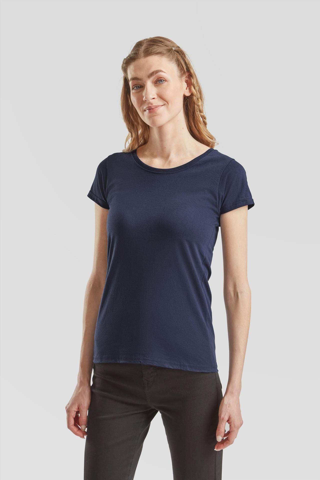 F61372 - FotL Valueweight Open End 165 Regular Fit Tee Ladies