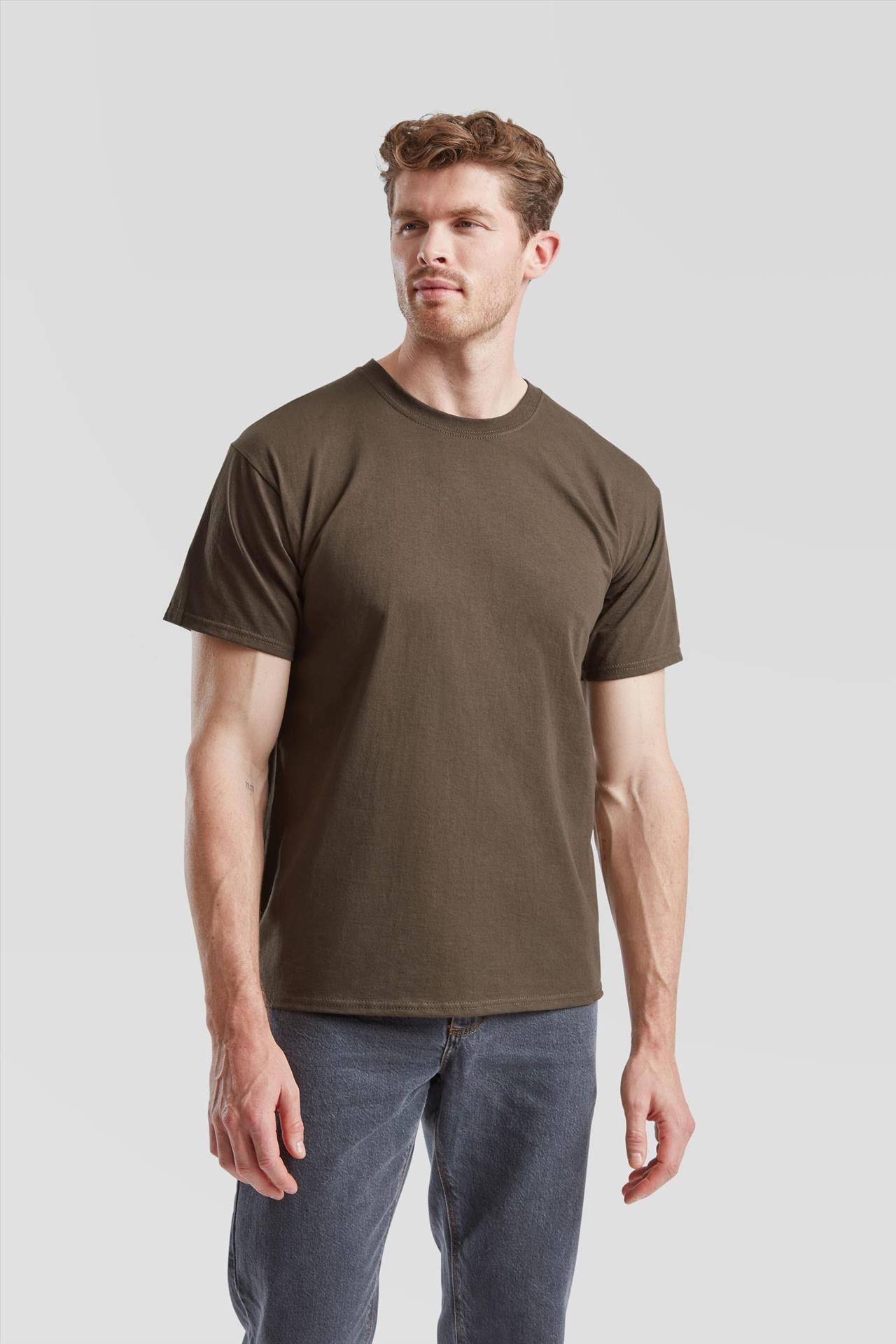 F61036 - FotL Valueweight Open End 165 Regular Fit Tee Adult