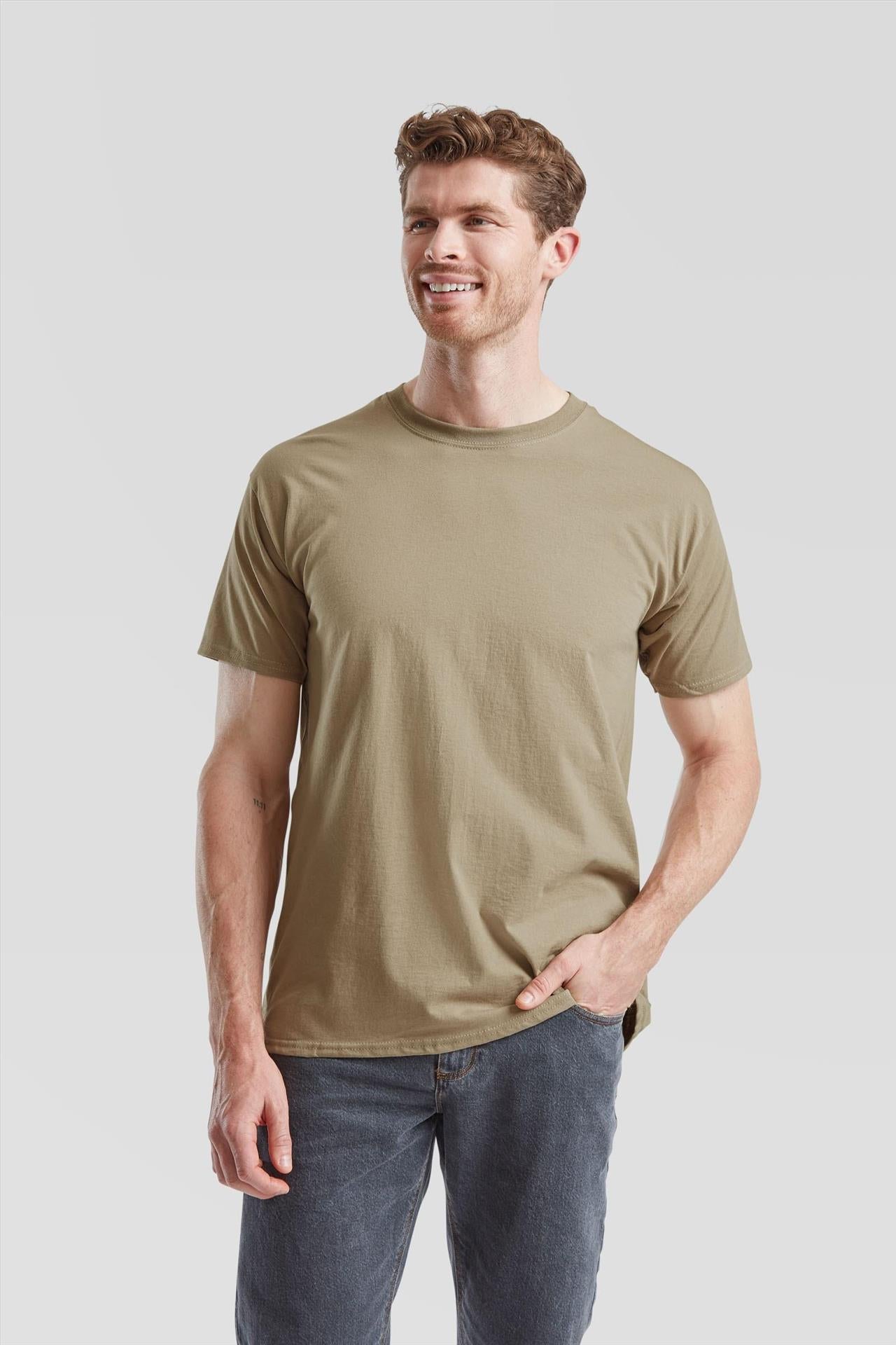 F61036 - FotL Valueweight Open End 165 Regular Fit Tee Adult