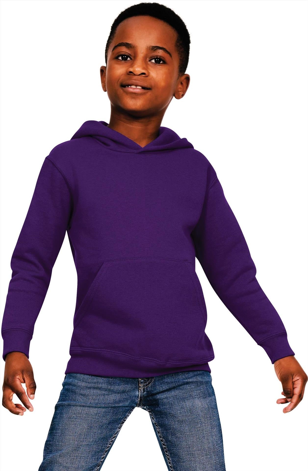 C2200B - Casual Classic Ringspun 280 Regular Hood Kids