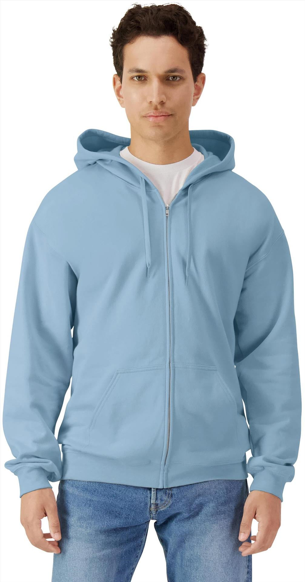 GSF600 - Gildan Softstyle Midweight Ringspun 285 Regular Zip Hood Adult