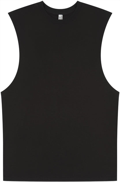CRBV60 - Casual Core Ringspun 150 Regular Raw Edge Droparm Tank